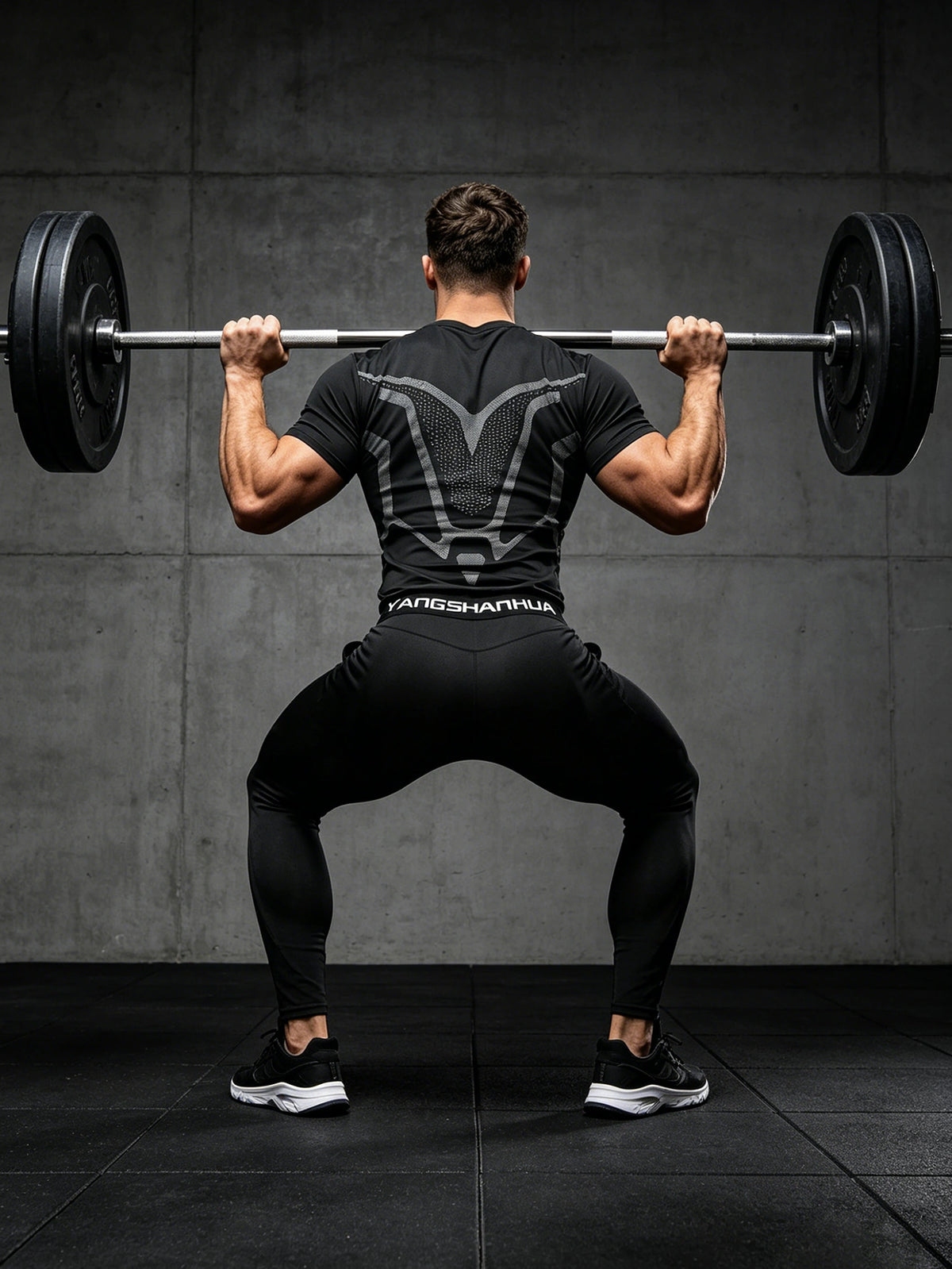 3 Pieces Men's Sports Set, Running Training Fitness,Quick Dry Workout Set with Athletic Fit Short Sleeve Performance Elastic Shirt and Elastic Waistband Long/Shorts, Lightweight Breathable Sportswear for Gym Basketball and Everyday Wear,Summer