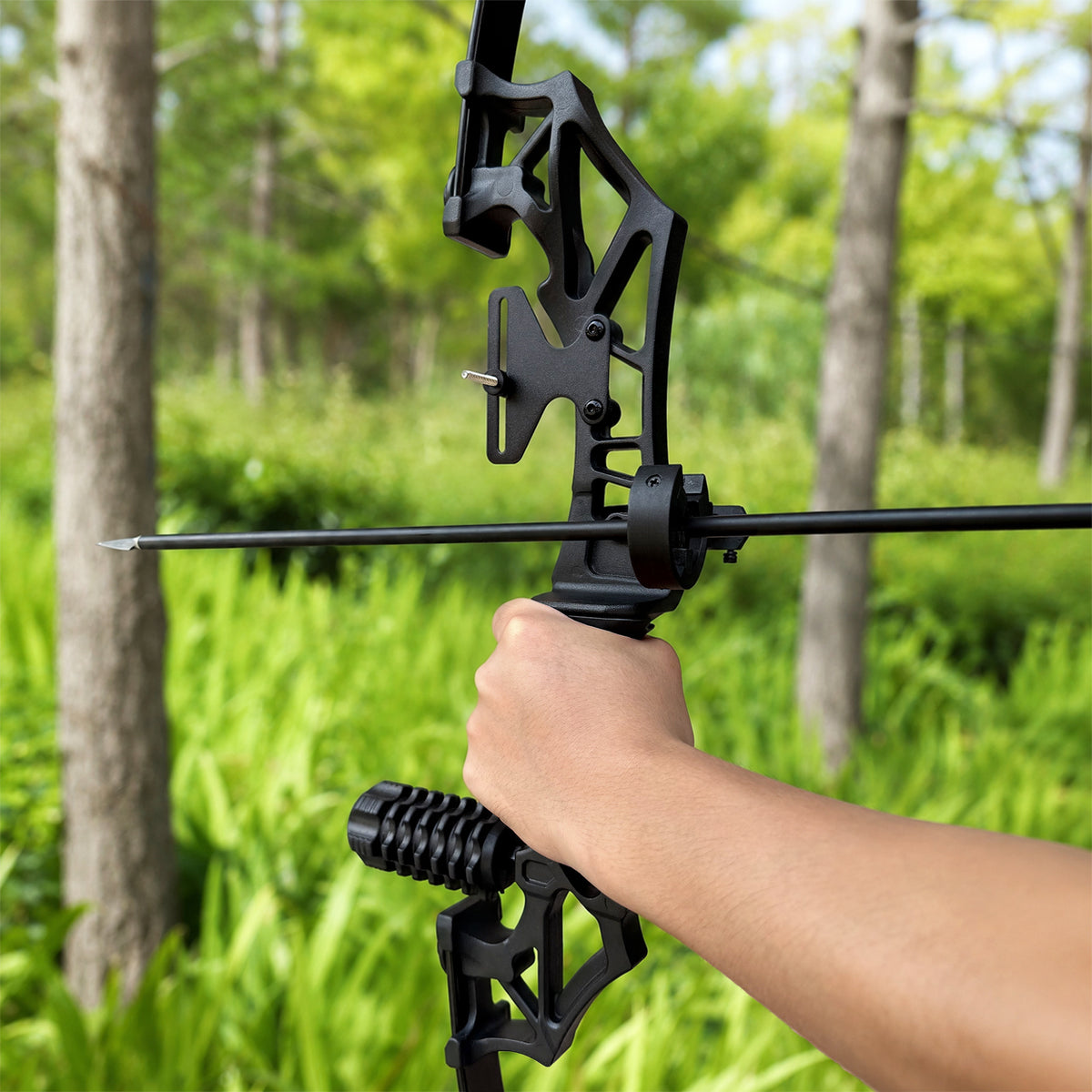 Archery Metal Recurve Bow Professional Beginner's Bow Outdoor Adult Archery Range Scenic Area Competitive Shooting, For Men and Women Sports Alloy Bow Compound Bow Competition Set, 20 LBS/30 LBS/40 LBS Available, Ambidextrous