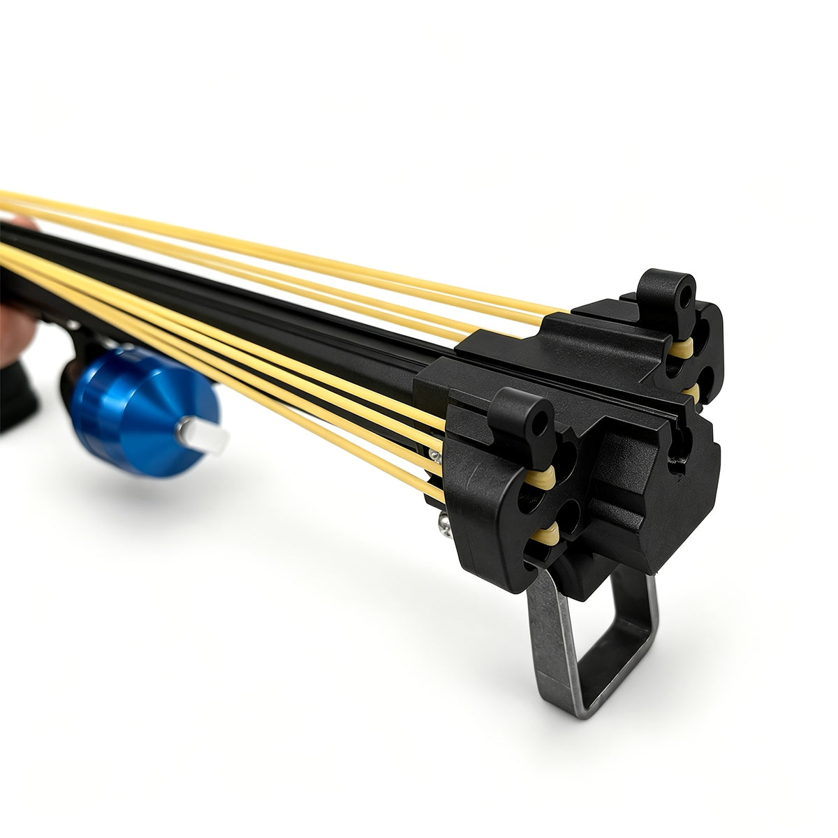 Multifunctional Slingshot, Automatic Fishing Slingshot, Equipped with Fishing Reel and 6pcs Darts, 2pcs Rubber Bands, Powerful and Accurate Outdoor Adult Fishing Slingshot, Heavy Duty Precision Long-Handle Slingshot, Easy to Operate, Deluxe Package
