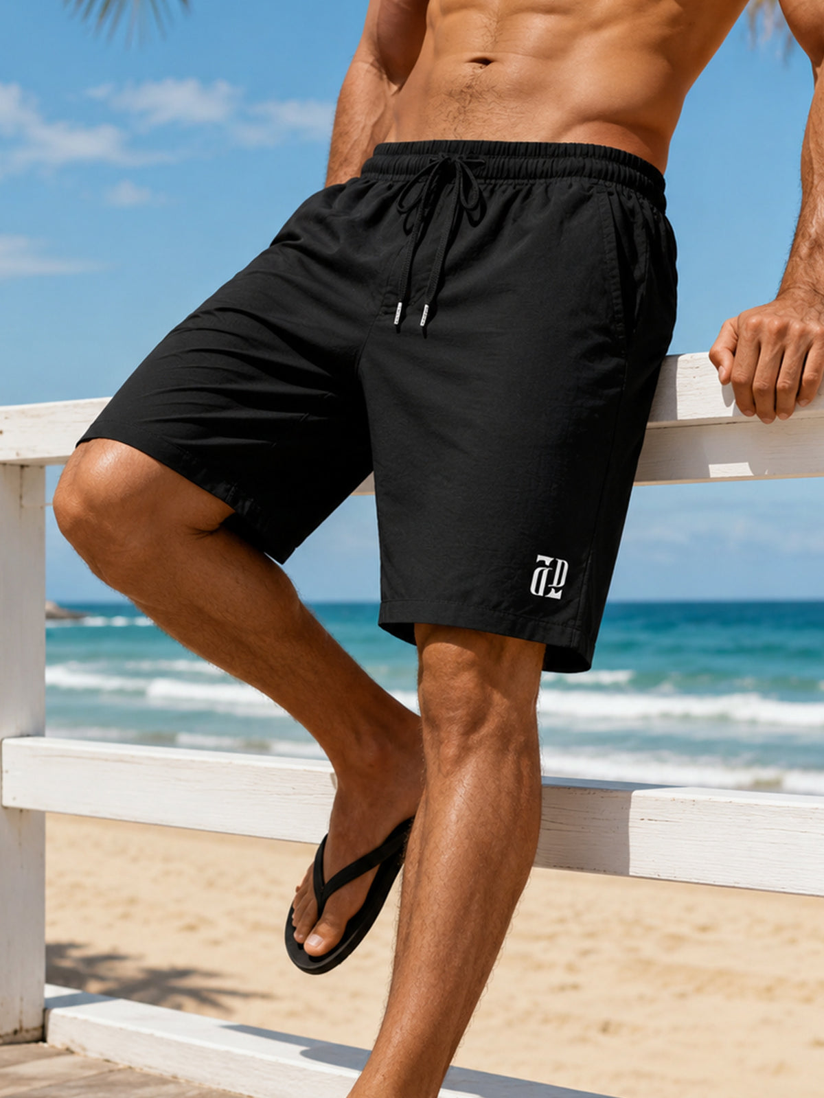 Men's Athletic Shorts for Running & Training,Mens Lightweight Fitness Shorts, DrawstringWaist and 3 Pockets, Perfect for Training, Running, Fitness, Outdoor Sports, Drawstring WaistShorts, Casual Versatile 5 Inch Shorts,Black