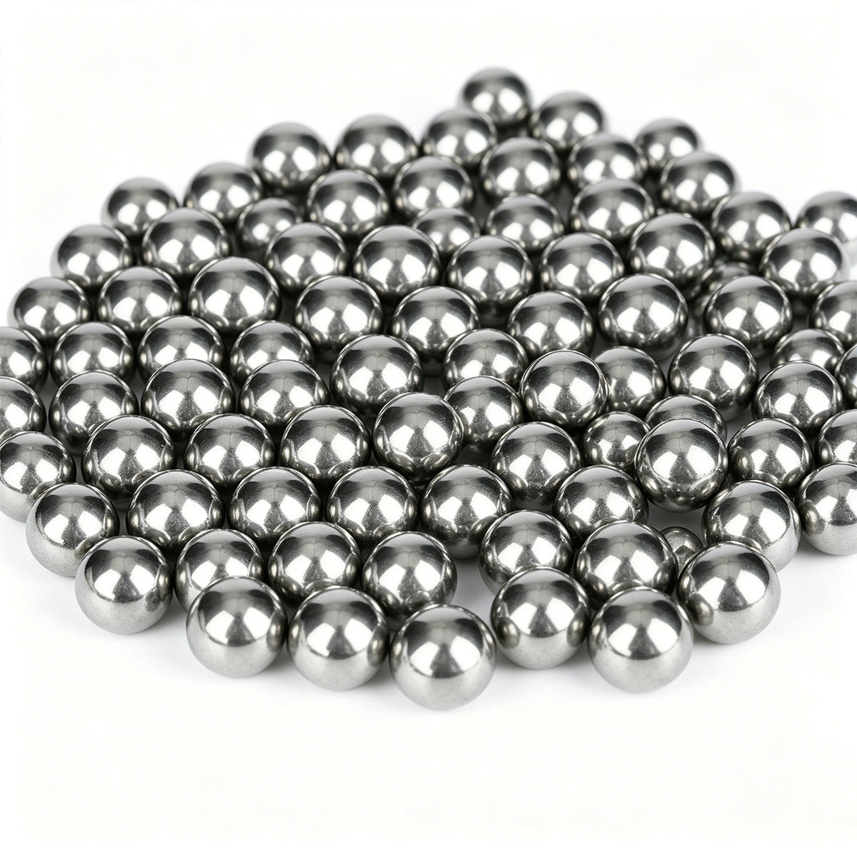 100PCS 8mm Stainless Precision Balls, Solid Round Bearings Balls, Smooth & Durable,High Hardness, Polished, Rust-Resistant, Ideal for Slingshot, Bow Practice & Target Training