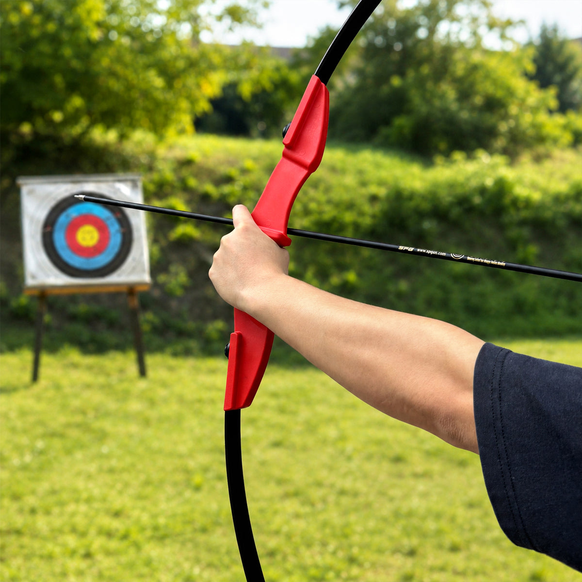Archery  Recurve Bow 53" Standard Set for Adults 20 30 40lb, Takedown Archery Kit for Beginners Right & Left Handed Outdoor Target Practice & Training, Adult Beginners to Advanced Outdoor Target Practice, Smooth Shooting Performance, High Accuracy