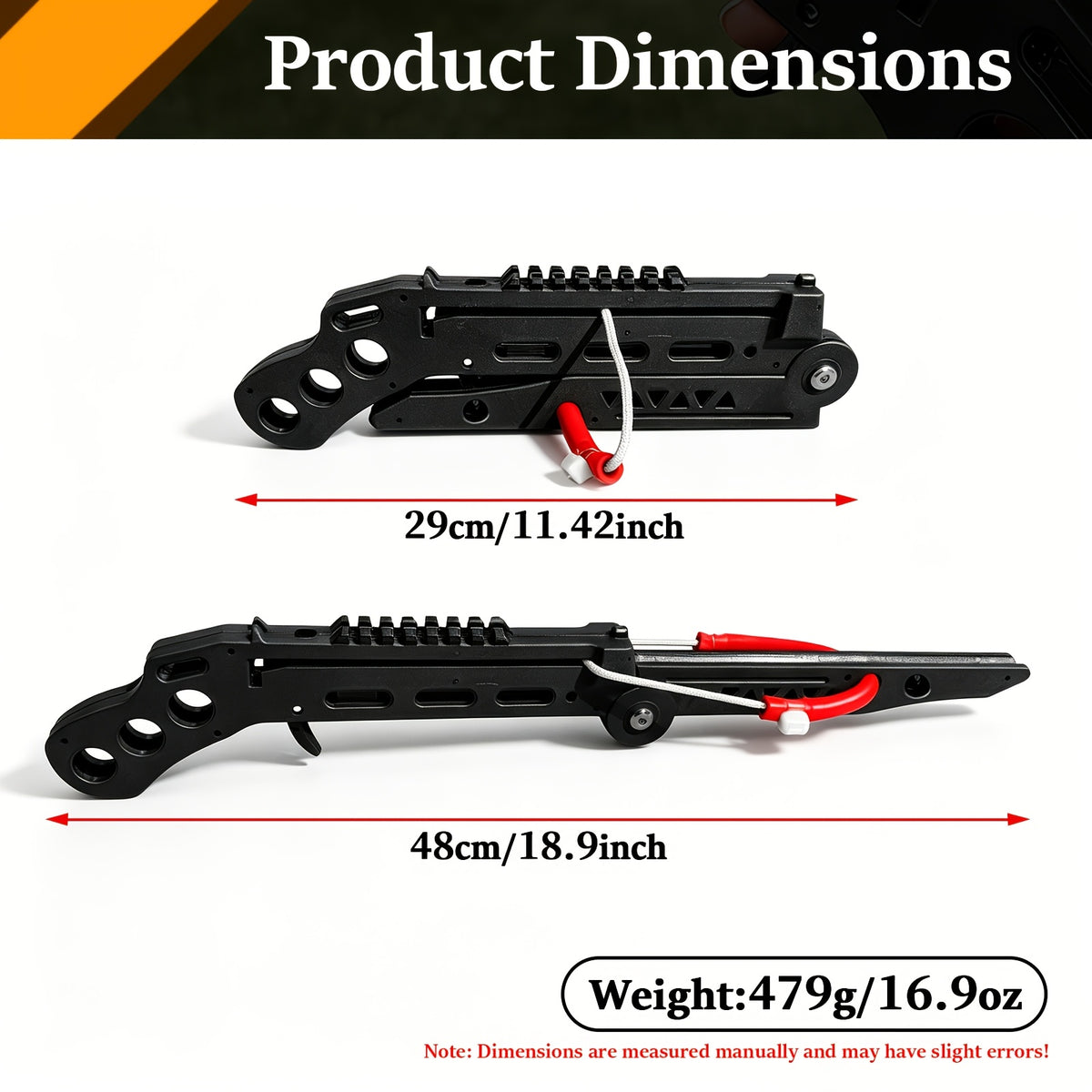 Folding Portable Slingshot, Outdoor Training Shooting Practice Compound Bow for Adults, Compact Foldable Design, Multi-Function Launcher with Ammo Balls and Training Arrow, Easy Carry for Camping Trips, Travel Packing and Backyard Weekend Use