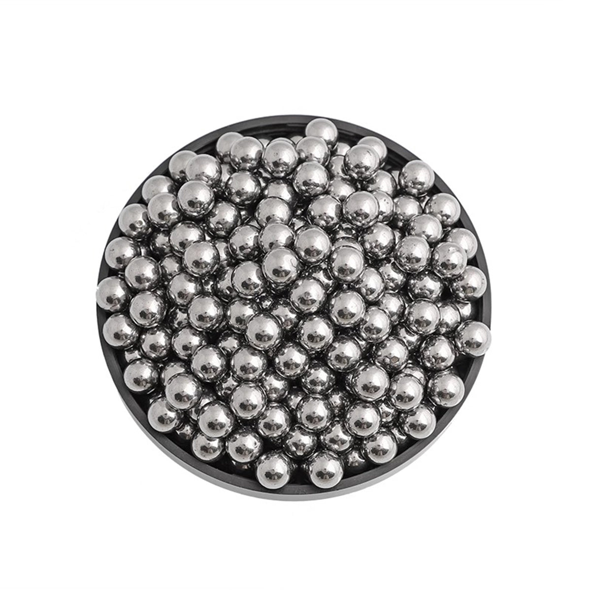 100PCS 8mm Stainless Precision Balls, Solid Round Bearings Balls, Smooth & Durable,High Hardness, Polished, Rust-Resistant, Ideal for Slingshot, Bow Practice & Target Training