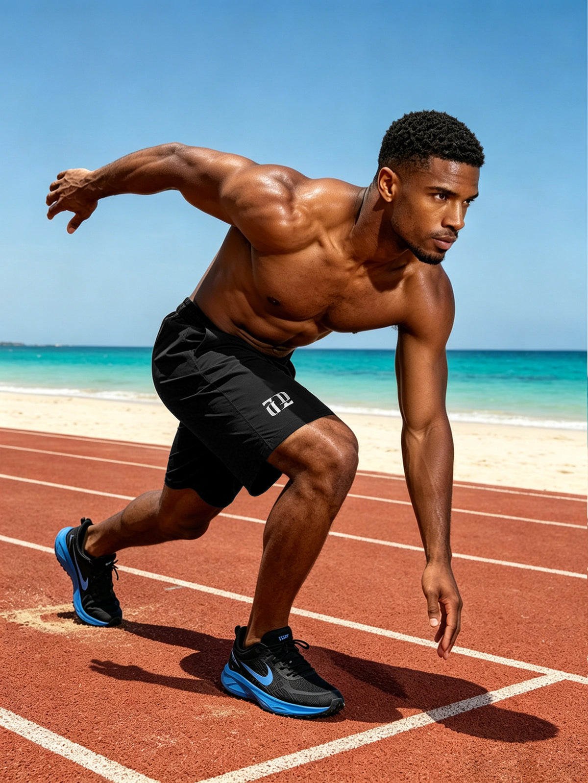 Men's Athletic Shorts for Running & Training,Mens Lightweight Fitness Shorts, DrawstringWaist and 3 Pockets, Perfect for Training, Running, Fitness, Outdoor Sports, Drawstring WaistShorts, Casual Versatile 5 Inch Shorts,Black