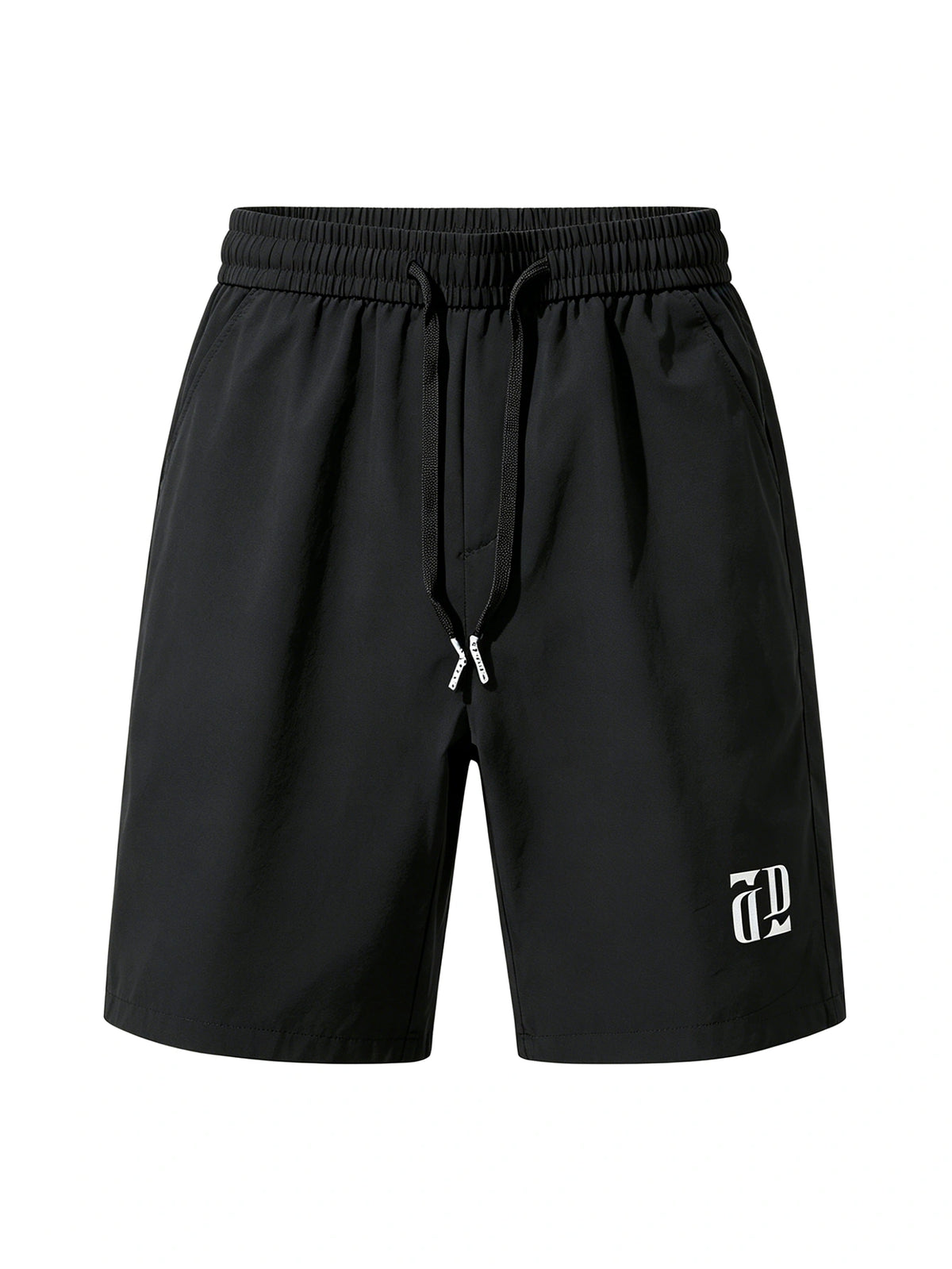 Men's Athletic Shorts for Running & Training,Mens Lightweight Fitness Shorts, DrawstringWaist and 3 Pockets, Perfect for Training, Running, Fitness, Outdoor Sports, Drawstring WaistShorts, Casual Versatile 5 Inch Shorts,Black