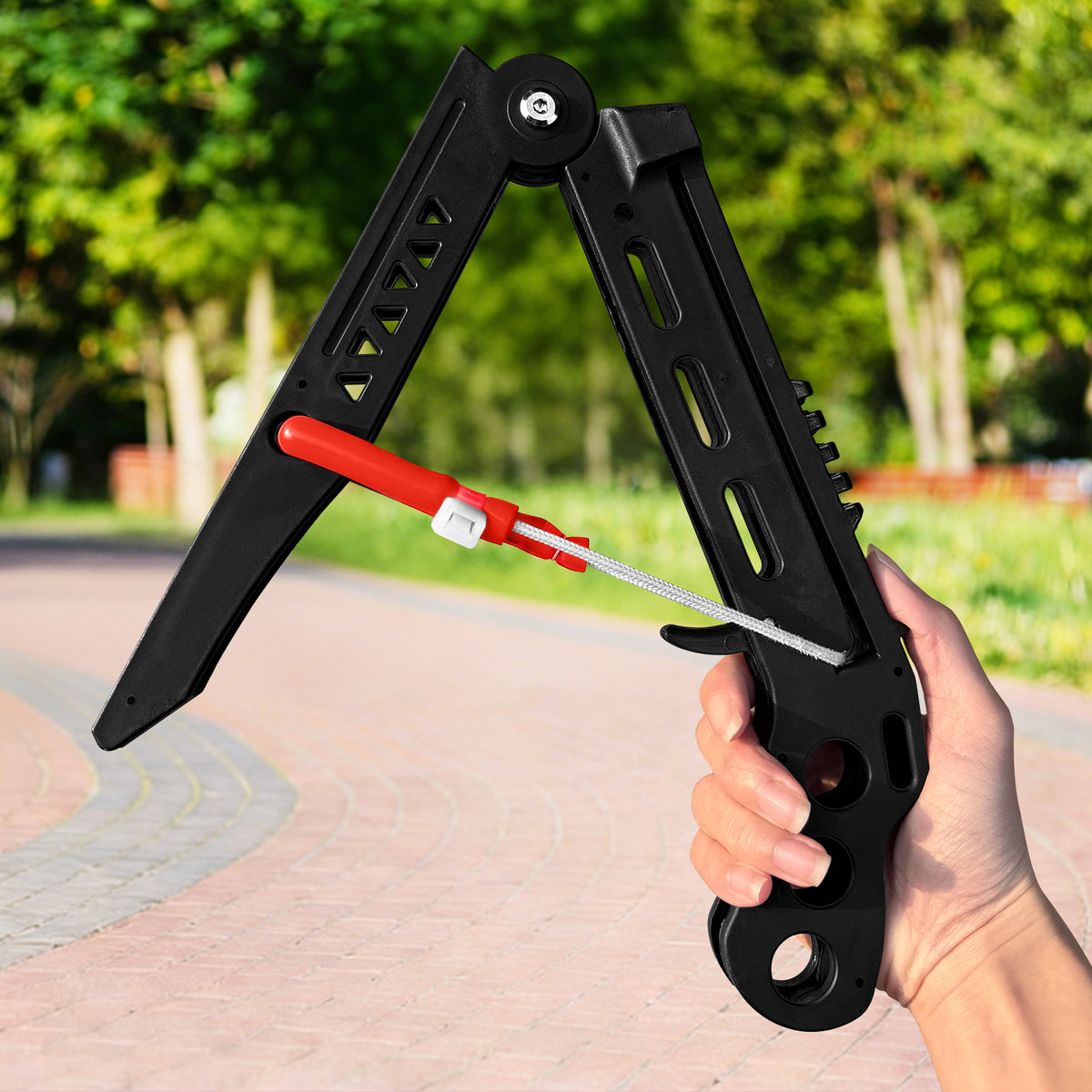 Folding Crossbow Complete Set, Professional Training Shooting Practice Crossbow Bow for Adults, New Type Recurve Bow, Slingshot Training Set with Ammo Balls and Arrow Accessories for Backyard Practice, Camping Trips, and Outdoor Leisure Activities