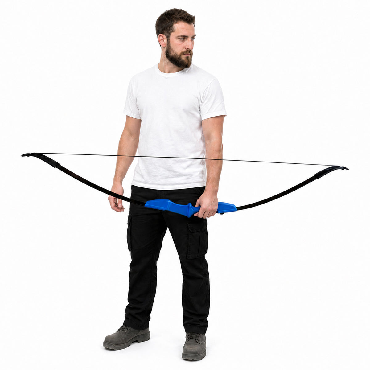 Archery Takedown Recurve Bow 53 inch for Adults,Beginners,Teenagers and Men-Right & Left Handed, Archery Set for Outdoor Target Training Practice,Beginner Recurve Bow, High Accuracy, Stability Performance (20/30/40lbs) Blue, Stylish