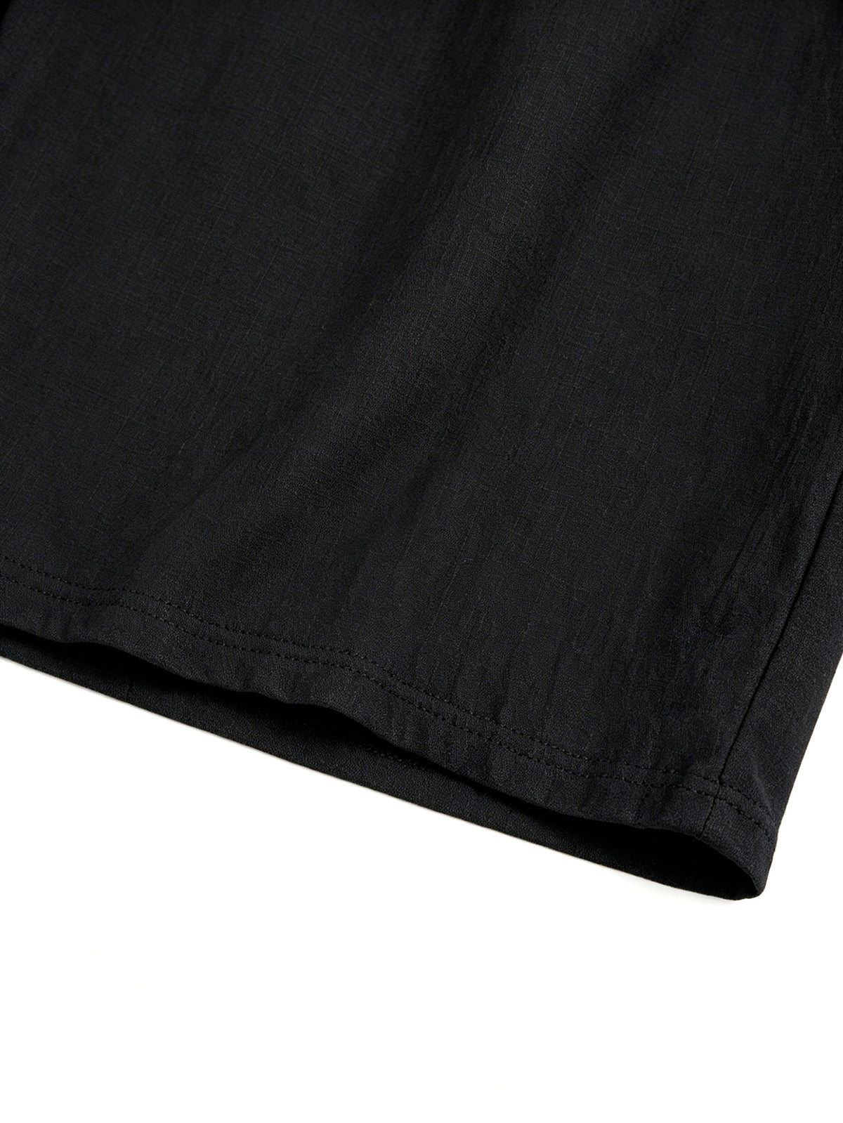 Men's Linen Breathable Workout Shorts, Lightweight Quick-Dry Sports Shorts, Breathable Stretch Athletic 5" Shorts, Drawstring Waist for Comfortable Outdoor Running, Gym Training & Fitness, Outdoor Beach Activities,Relaxed Shorts, Men Gift (Black）